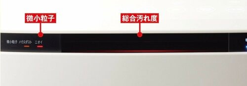 空気の汚れもわかりやすいうえ本体の操作はアプリからもできる！ パナソニック「NA-LX129C」おすすめ イメージ