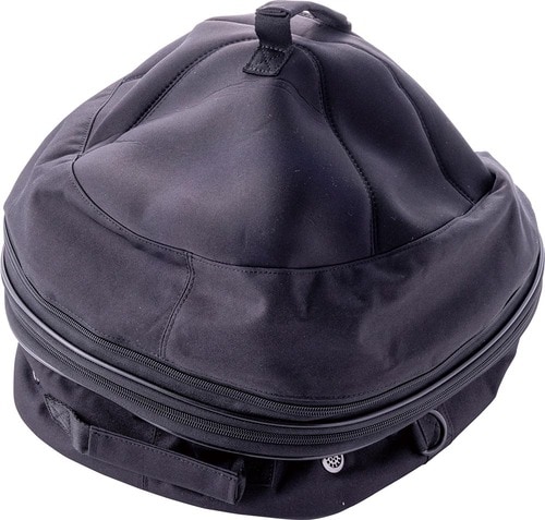 湿気がこもらない サンコー「ファン内蔵! 丸ごとヘルメットリフレッシャーバッグ」 イメージ