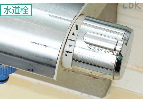 水道栓の水垢汚れ LDKベストバイ水垢クロスおすすめ イメージ