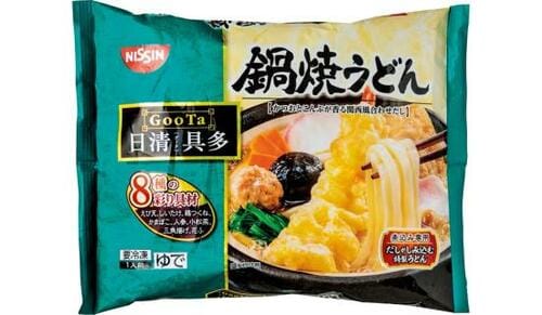 日清食品:日清具多 鍋焼うどん:冷凍食品