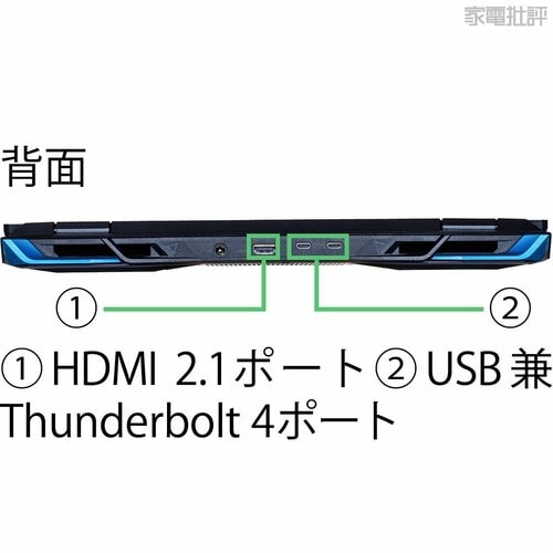 インターフェース ゲーミングノートPCおすすめ イメージ2