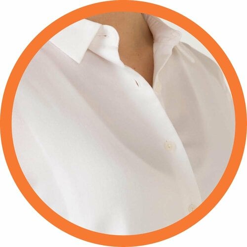 厚手すぎてトップスに浮き出やすい 脱げる汗取りインナーおすすめ イメージ2
