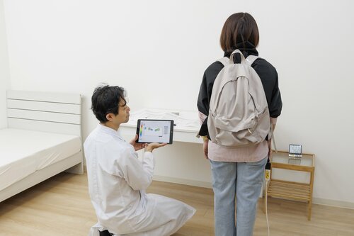 テスト4：肩への負担 レディース向け通勤リュックおすすめ イメージ