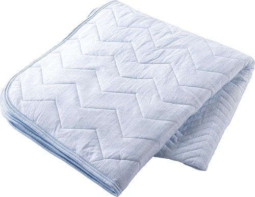 おすすめアイテム：トップバリュ「HOME COORDY COLD アイスコールド敷パッド 置くだけ簡単 シングル」 イメージ