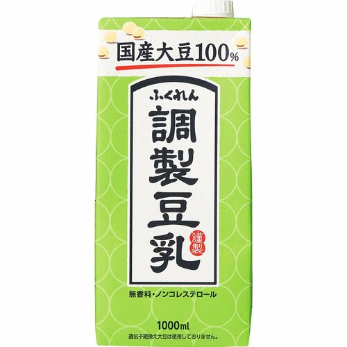 豆乳おすすめ ふくれん 国産大豆調整豆乳 イメージ1