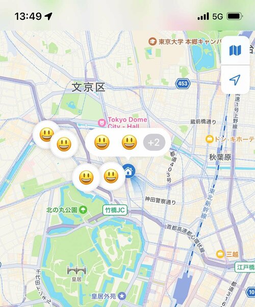 最後に接続が切れた地点をマップに表示 スマートタグ(忘れ物防止タグ)おすすめ イメージ