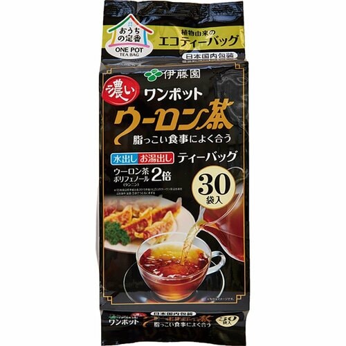 【3位】伊藤園「ワンポットエコティーバッグ 濃いウーロン茶」 イメージ