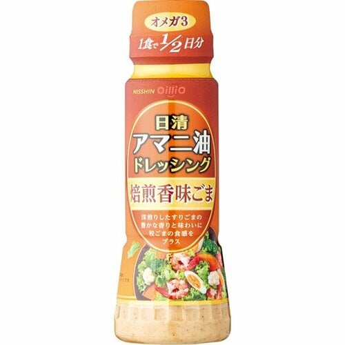 日清オイリオ:日清アマニ油ドレッシング  焙煎香味ごま:調味料