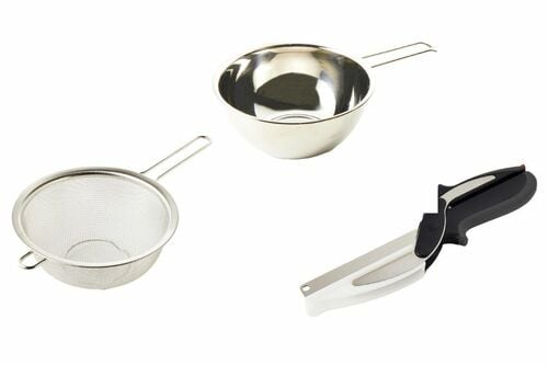 下ごしらえが時短できるまな板付きの万能ハサミって? まな板付きカッターおすすめ イメージ