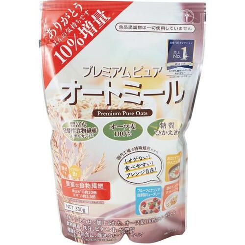 日本食品製造「オーガニックピュアオートミール」は甘みが特徴 イメージ