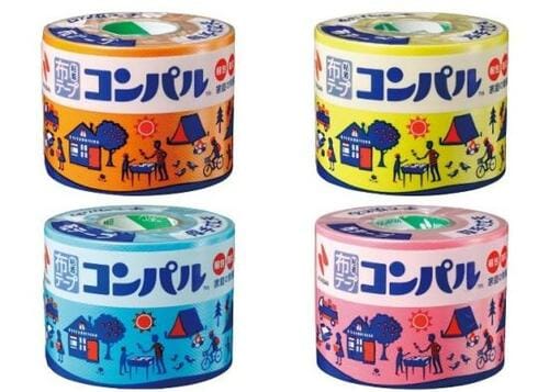 小さくても粘着力はバッチリ！ 「布粘着テープ コンパルTM」 イメージ5