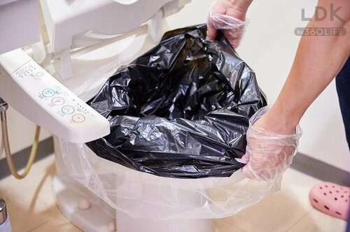トイレの上から重ねて使う 防災グッズおすすめ イメージ