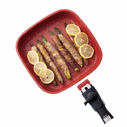 【使用感】ロック解除ボタンが固い フライパンセットおすすめ イメージ2