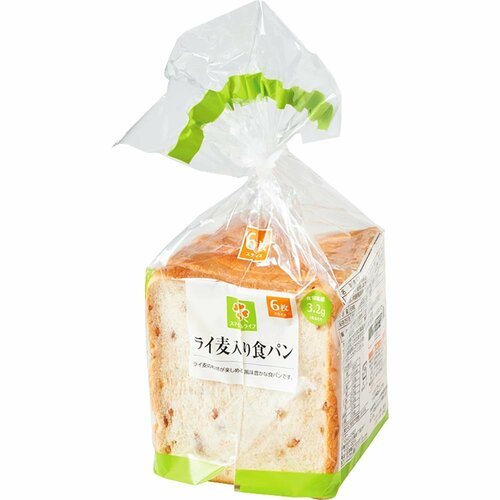 低糖質パンおすすめ スマイルライフ ライ麦入り食パン イメージ