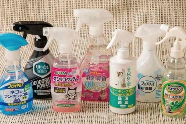猫用消臭剤のおすすめ｜トイレ後に使いやすいスプレーを比較
