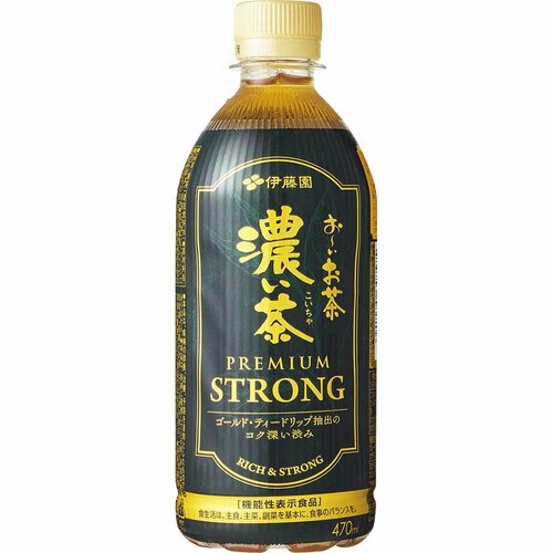 MONOQLO 2025上半期グルメ大賞おすすめ 伊藤園 お〜いお茶 濃い茶 PREMIUM STRONG イメージ1