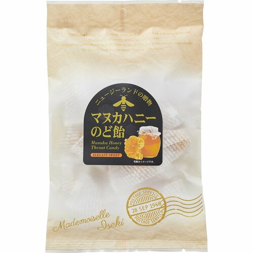 マヌカハニーのど飴おすすめ 井関食品 マヌカハニーのど飴 イメージ