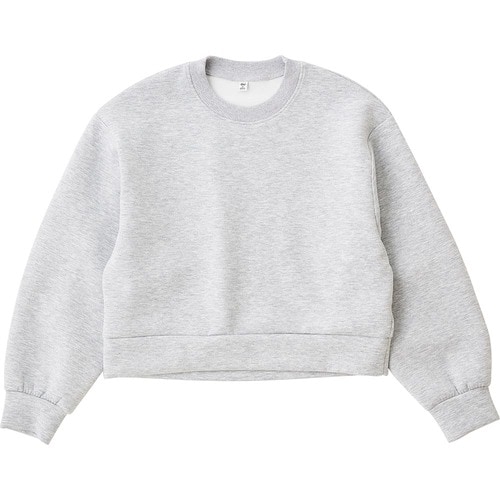 レディースのスウェットおすすめ GU パフスウェットプルオーバー イメージ