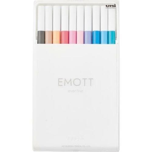 手帳など細かい書き込みにはエモットがおすすめです イメージ