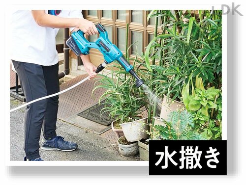 庭の水まきにも使いやすい コードレス高圧洗浄機おすすめ イメージ