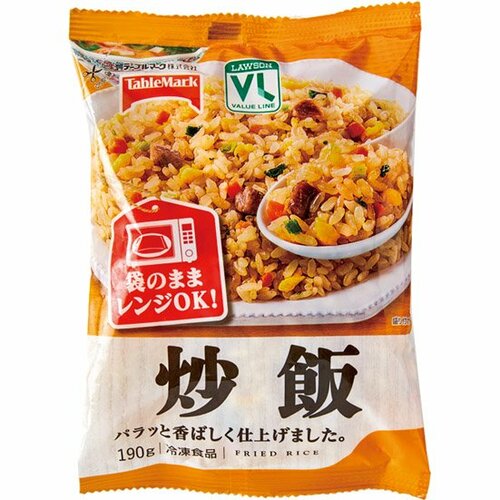 ローソンストア100:炒飯:冷凍食品