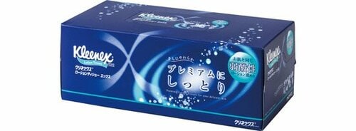 日本製紙クレシア:クリネックス:ローションティシュー:エックス:ティッシュ