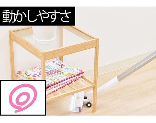 動かしやすさ コードレス掃除機おすすめ イメージ