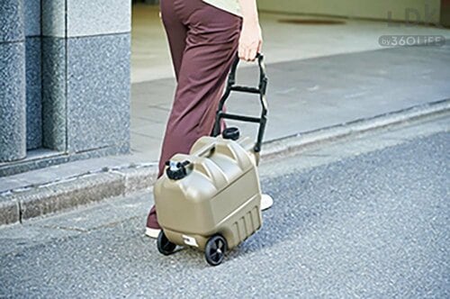ハンドル付きタイプは使い勝手がいい ウォータータンクおすすめ イメージ