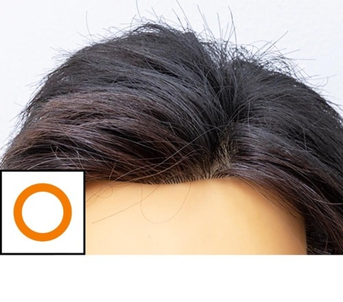 仕上がり 増毛スプレーおすすめ イメージ