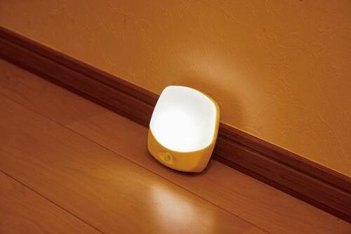 「LED明暗人感センサーライト電池式」2