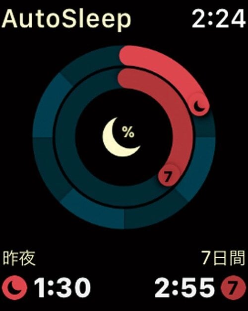 「AutoSleep」で自分の睡眠をチェックしましょう