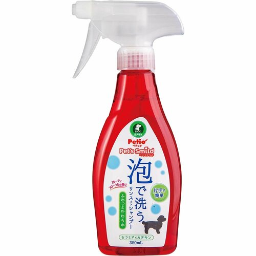 犬用シャンプーおすすめ ペティオ ペッツスマイルド 泡で洗うリンスインシャンプー ふわっとやわらか 全犬種用 イメージ