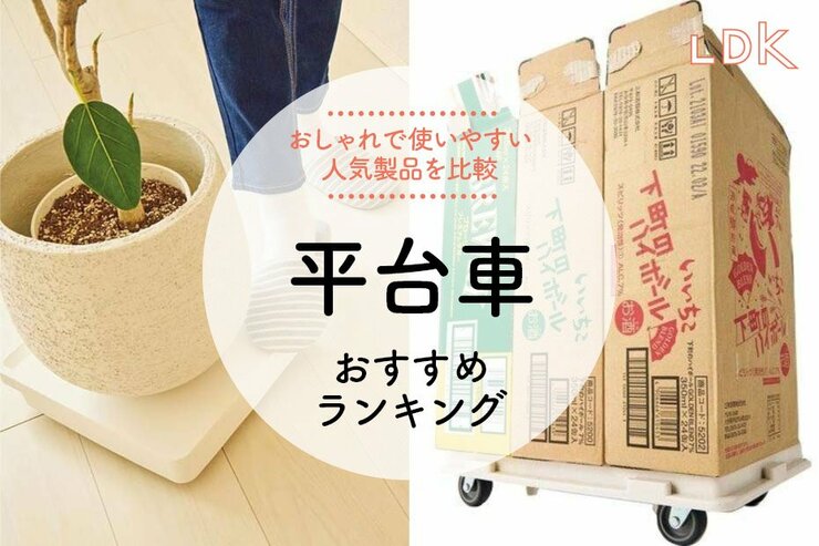 平台車のおすすめランキング。LDKが無印などおしゃれで使いやすい人気製品を比較