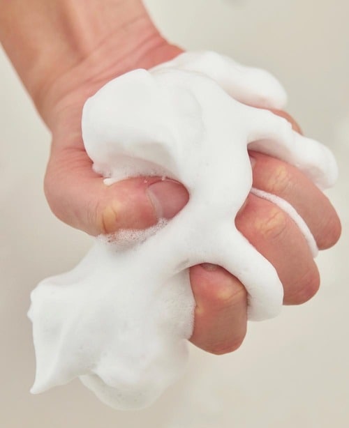 【使用感】へたりにくいモコモコ泡が作れる！ メンズ洗顔料おすすめ イメージ