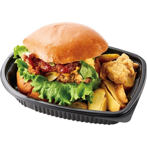 ロピアで買うべき激安食品おすすめ ロピア モンスター バーガー イメージ1