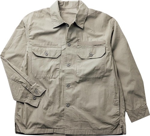 アイテム1:GU「 ミリタリーオーバーサイズシャツ 」 イメージ