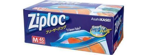 旭化成ホームプロダクツ:ジップロック（R）フリーザーバッグ M:キッチングッズ