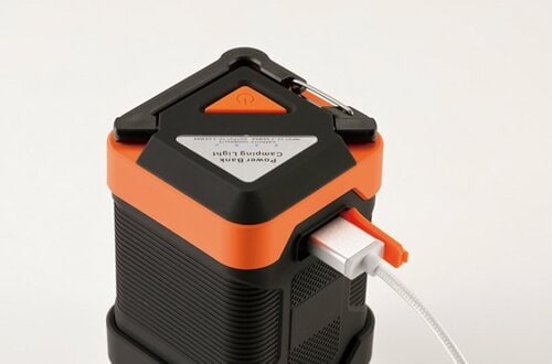 充電式で電力供給も可能防水防塵でキャンプにおすすめ イメージ