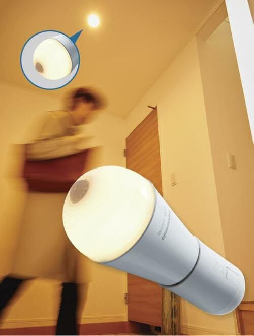 自動消灯が精密すぎ！ パナソニックの人感センサーLED電球 イメージ