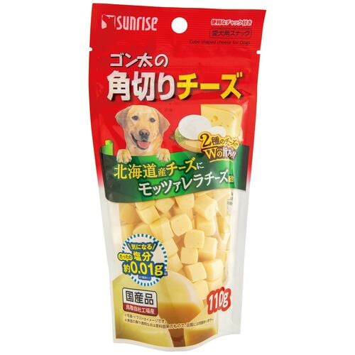 犬用おやつおすすめ マルカン サンライズ ゴン太の角切りチーズ イメージ