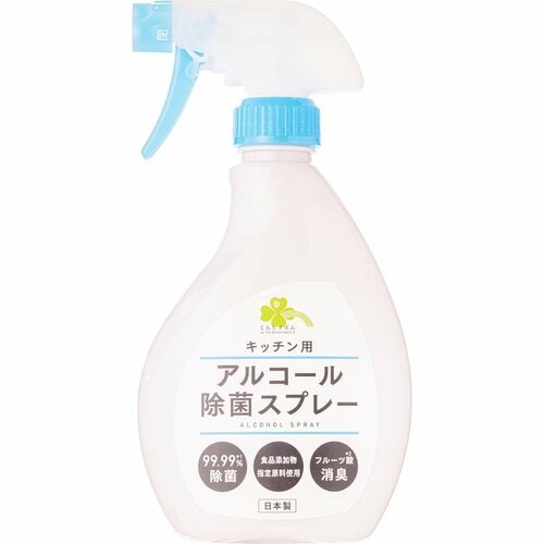 安いアルコール除菌スプレーおすすめ くらしリズム キッチン用アルコール除菌スプレー イメージ1
