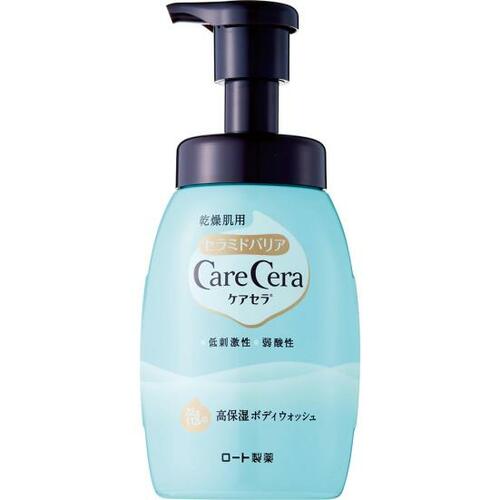 セラミドにこだわったケアセラ「泡の高保湿 ボディウォッシュ」 ボディソープ泡タイプおすすめ イメージ