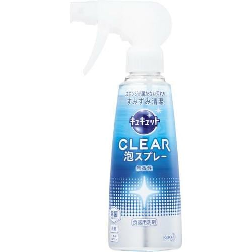 花王:キュキュット CLEAR 泡スプレー:食器洗剤