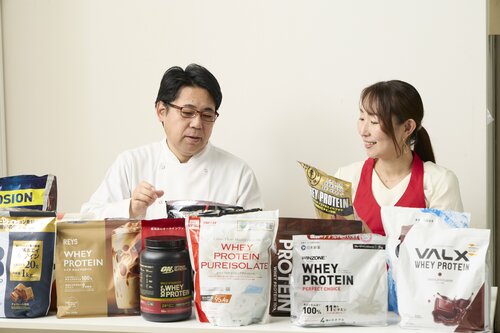 テスト5:栄養素 プロテインおすすめ イメージ
