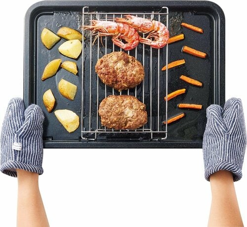ポイント3：角皿に置くだけで激ウマ料理の完成！ イメージ