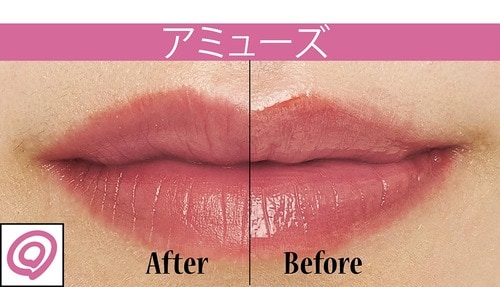 AMUSEの落ちにくさ:◎ 粘膜リップおすすめ イメージ
