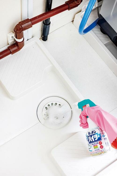 【おすすめ】どの排水口にも使える花王「キッチン泡ハイター」 イメージ4