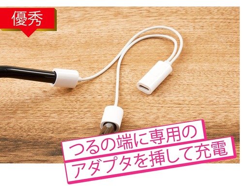 【バッテリー】バッテリー持ちが約2倍に！充電の手間が減少 イメージ