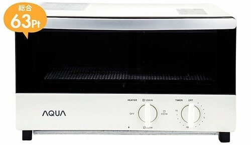 トースター:トースト:パン:調理家電:絶品:アクア:オーブントースター AQT-WA1