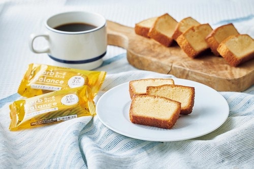 本格派の味わいでヘルシーなブルボン「カーボバランスベイクドチーズケーキ」 低糖質スイーツ・お菓子おすすめ イメージ2